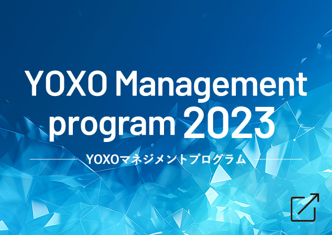 YOXO MANAGEMENT PROGRAM 2023